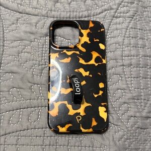 Loopy Case Tortoiseshell Pattern Phone Case  IPhone 13Pro-Max (Righty)